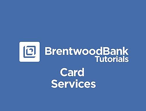 How to Use Card Services