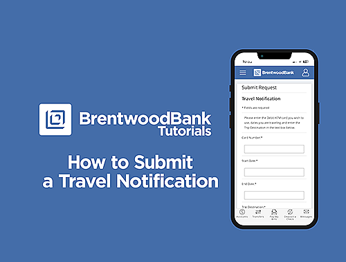 How to Submit a Travel Notification on Mobile