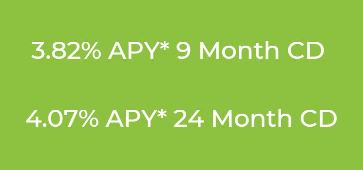 9 month & 24 month CD promotion